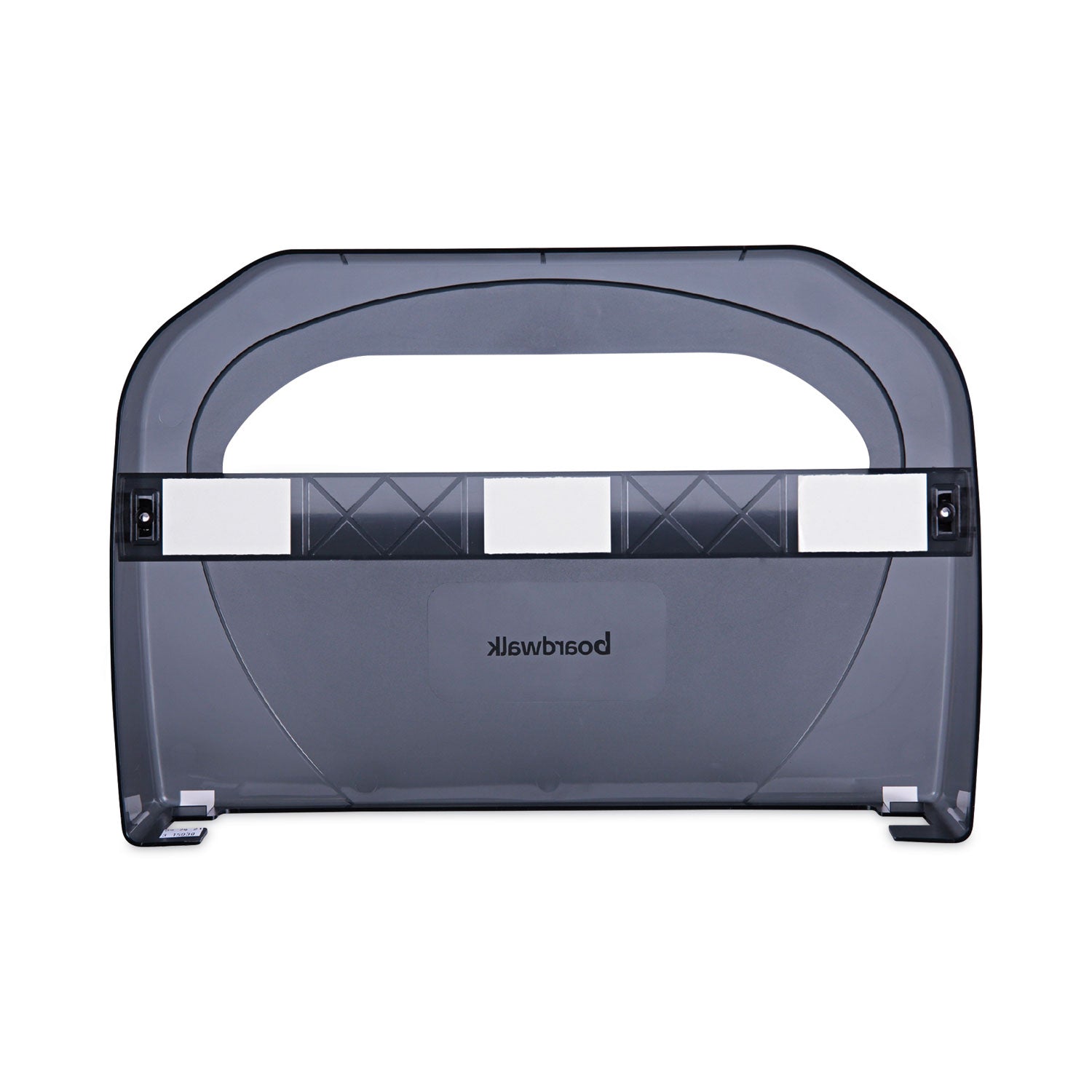 Boardwalk Toilet Seat Cover Dispenser, 17.25 x 3.13 x 11.75, Smoke Black