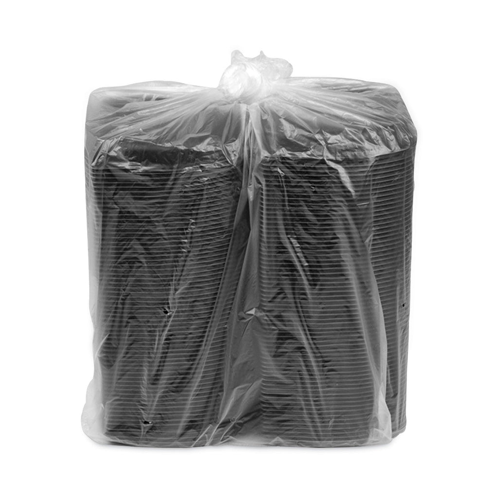 Pactiv Evergreen EarthChoice MealMaster Container, 16 oz, 8.13 x 6.5 x 1, Black, Plastic, 252/Carton