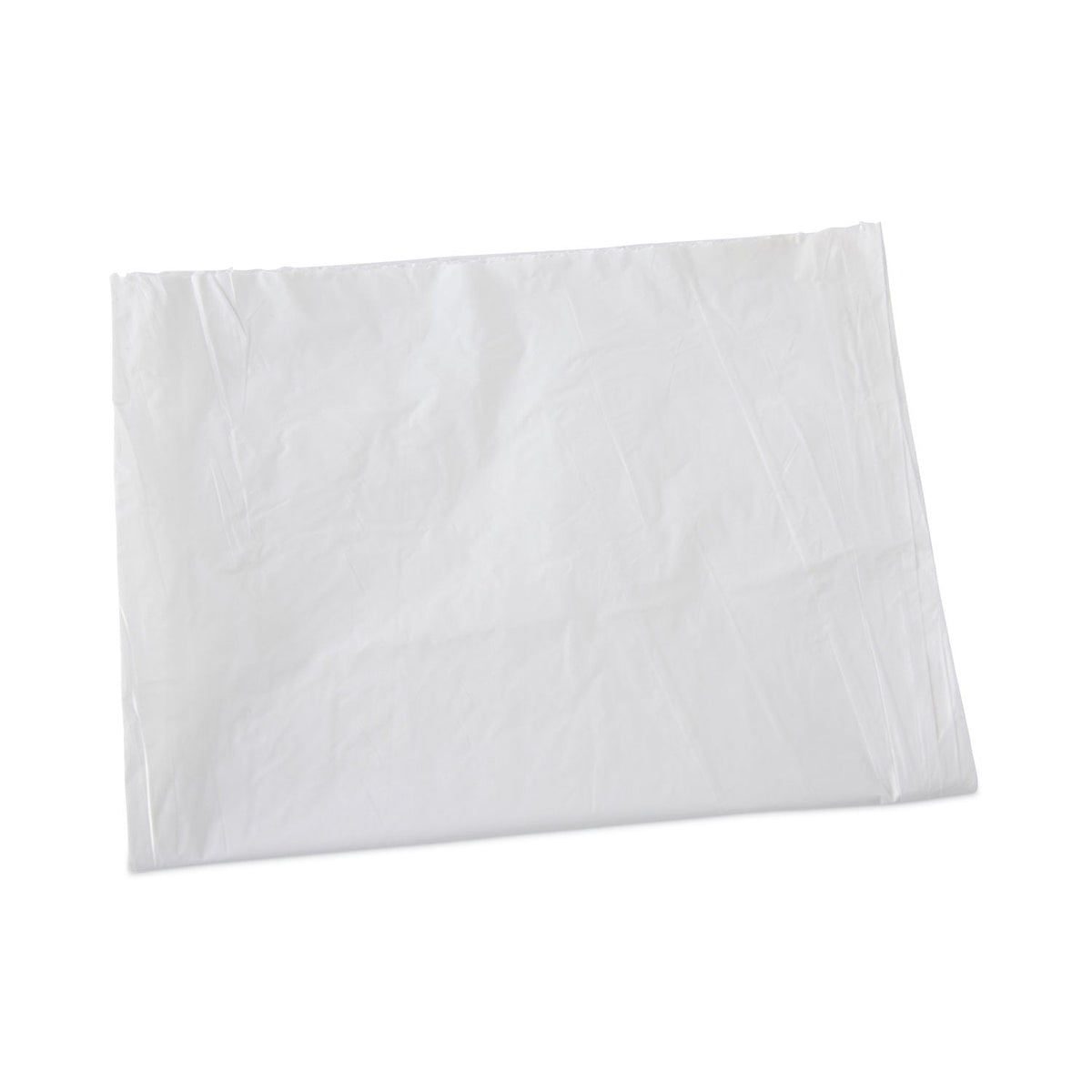 Boardwalk Linear Low Density Industrial Can Liners, 60 gal, 0.7 mil, 38 x 58, White, 100/Carton