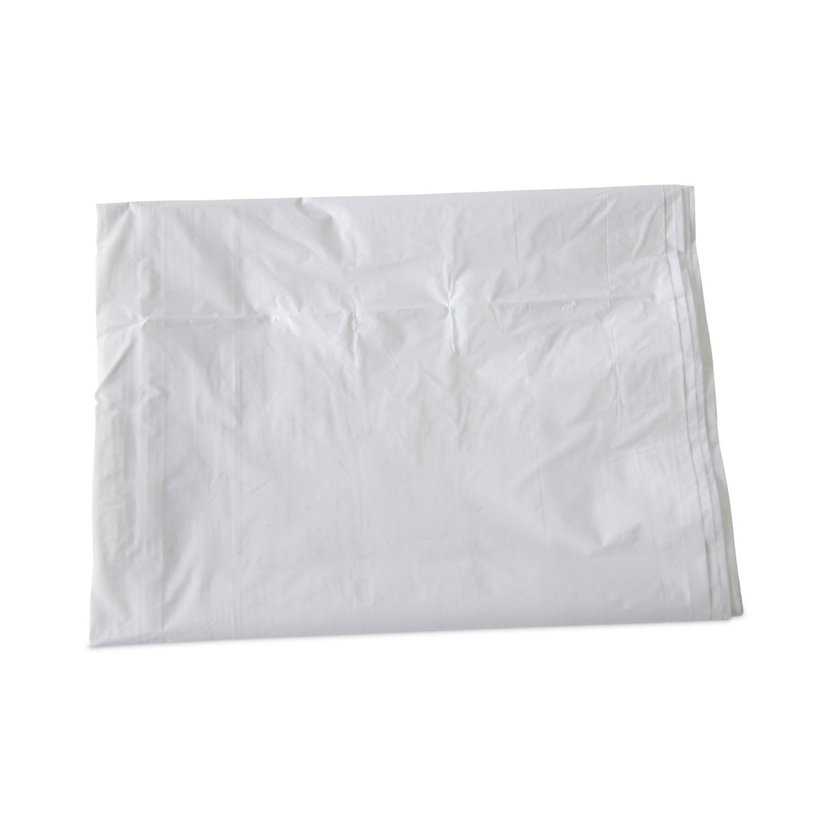 Boardwalk Linear Low Density Industrial Can Liners, 10 gal, 0.5 mil, 24 x 23, White, 500/Carton