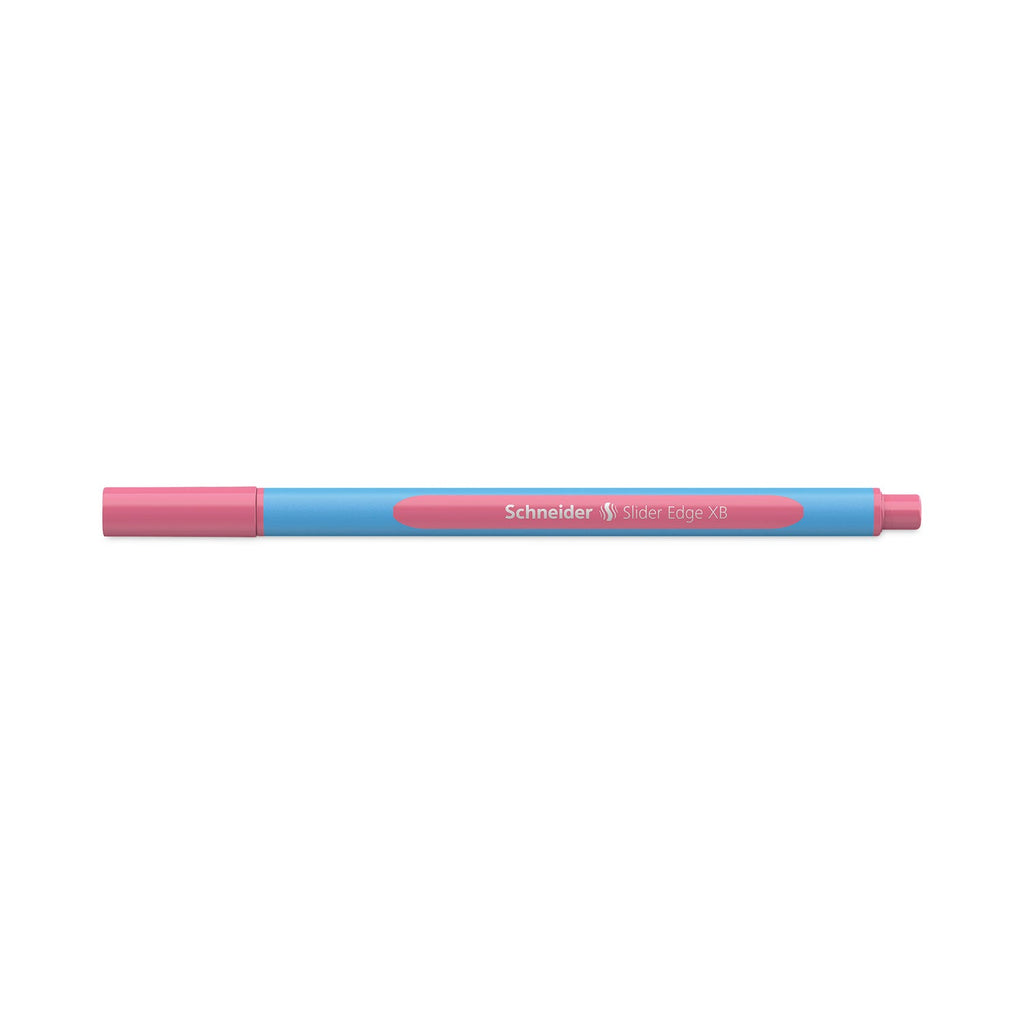 Schneider Slider Edge XB Pastel Ballpoint Pens with Convertible Case/Stand, Stick, Extra-Bold 1.4mm, Assorted Ink/Barrel Colors, 8/Set