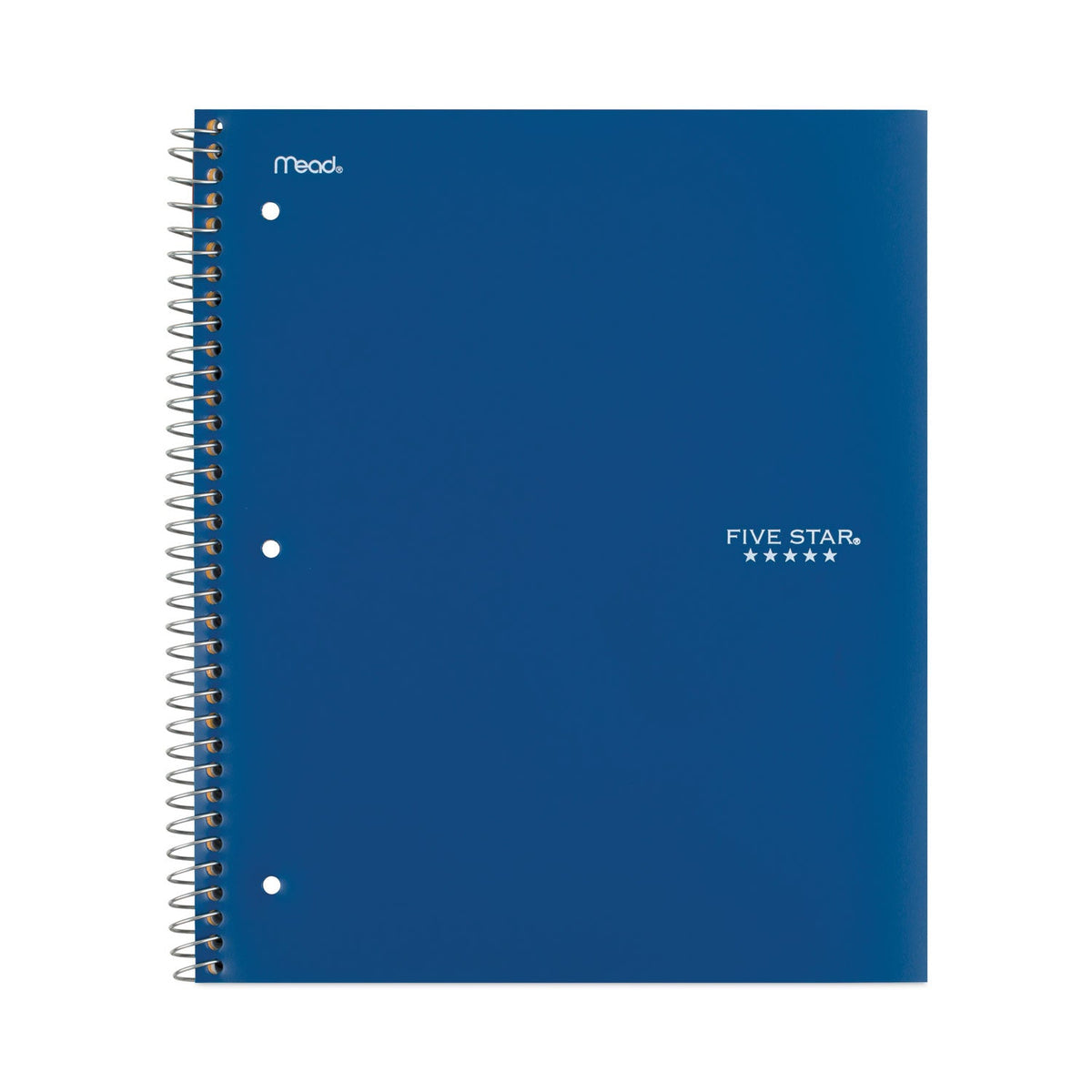 Five Star Wirebound Notebook, 1 Subject, Medium/College Rule, Randomly Assorted Covers, 11 x 8.5, 100 Sheets