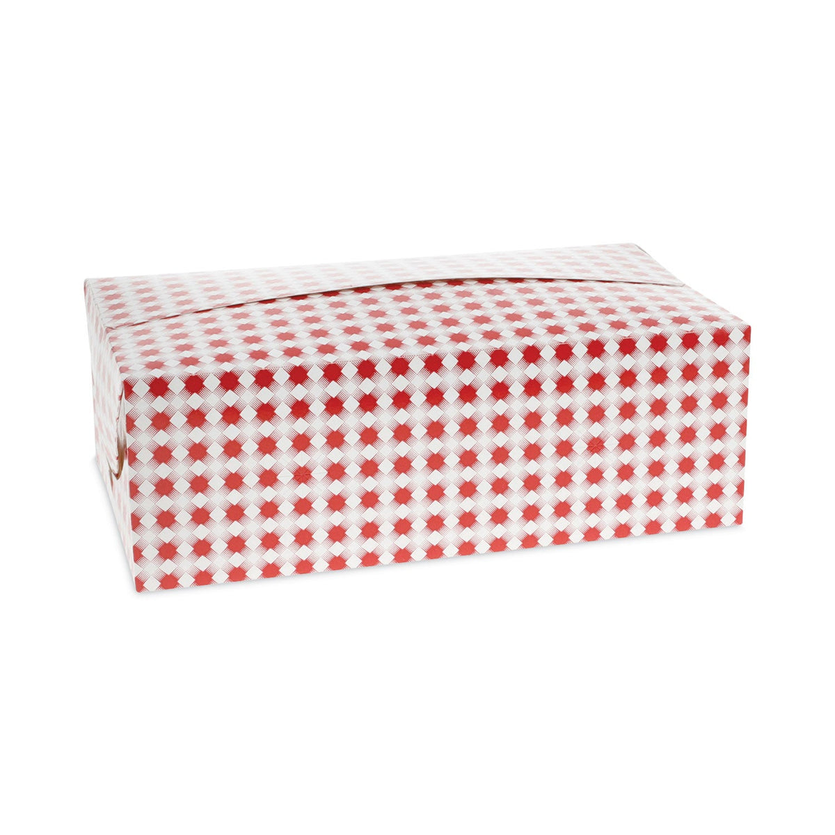 Pactiv Evergreen Paperboard Box, Medium Dinner Box, 9 x 5 x 4.5, Basketweave, Paper, 400/Carton