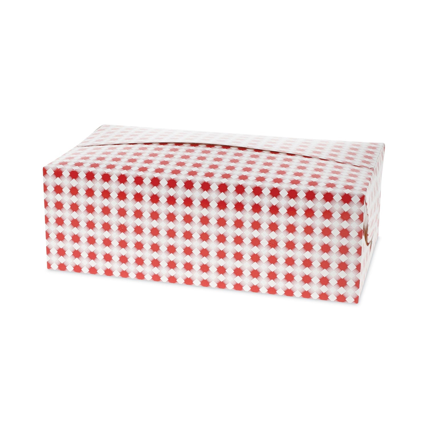 Pactiv Evergreen Paperboard Box, Medium Dinner Box, 9 x 5 x 4.5, Basketweave, Paper, 400/Carton