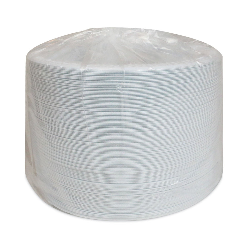 Pactiv Evergreen Meadoware Impact Plastic Dinnerware, Plate, 6" dia, White, 1,000/Carton