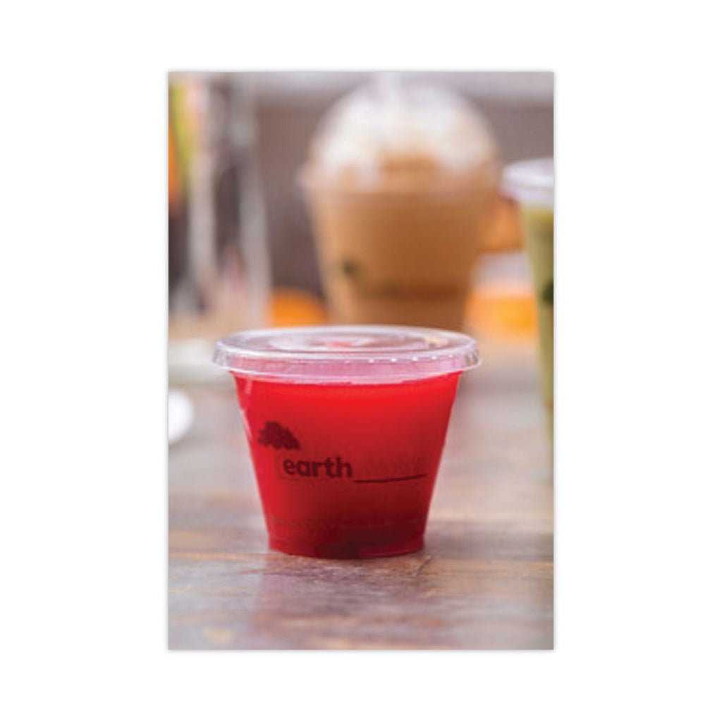 Pactiv Evergreen EarthChoice Compostable Cold Cup, 9 oz, Clear/Printed, 975/Carton