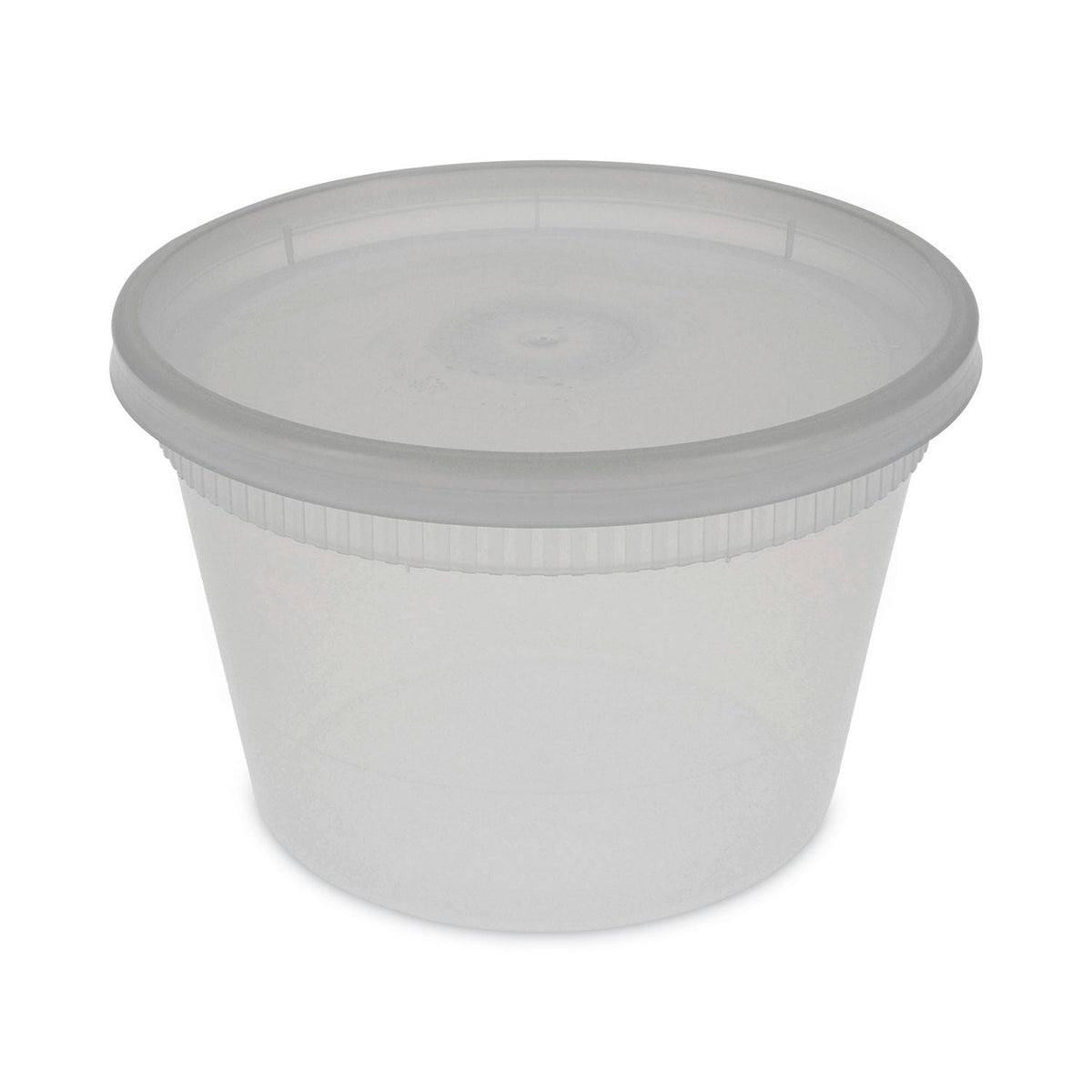 Pactiv Evergreen Newspring DELItainer Microwavable Container, 16 oz, 2 x 2 x 2, Clear, Plastic, 240/Carton