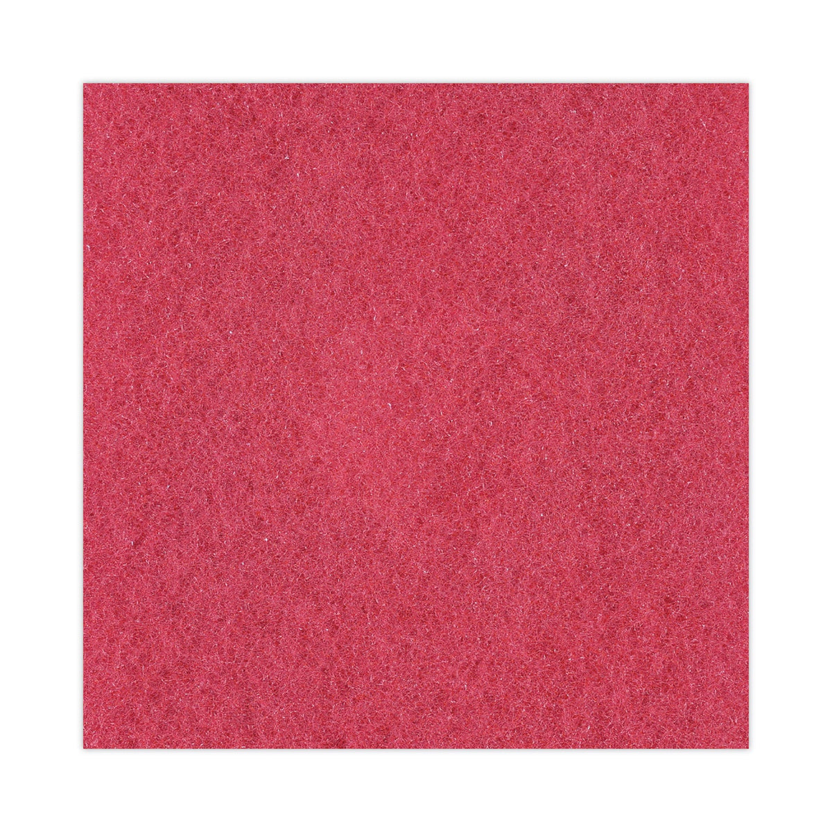 Boardwalk Buffing Floor Pads, 21" Diameter, Red, 5/Carton