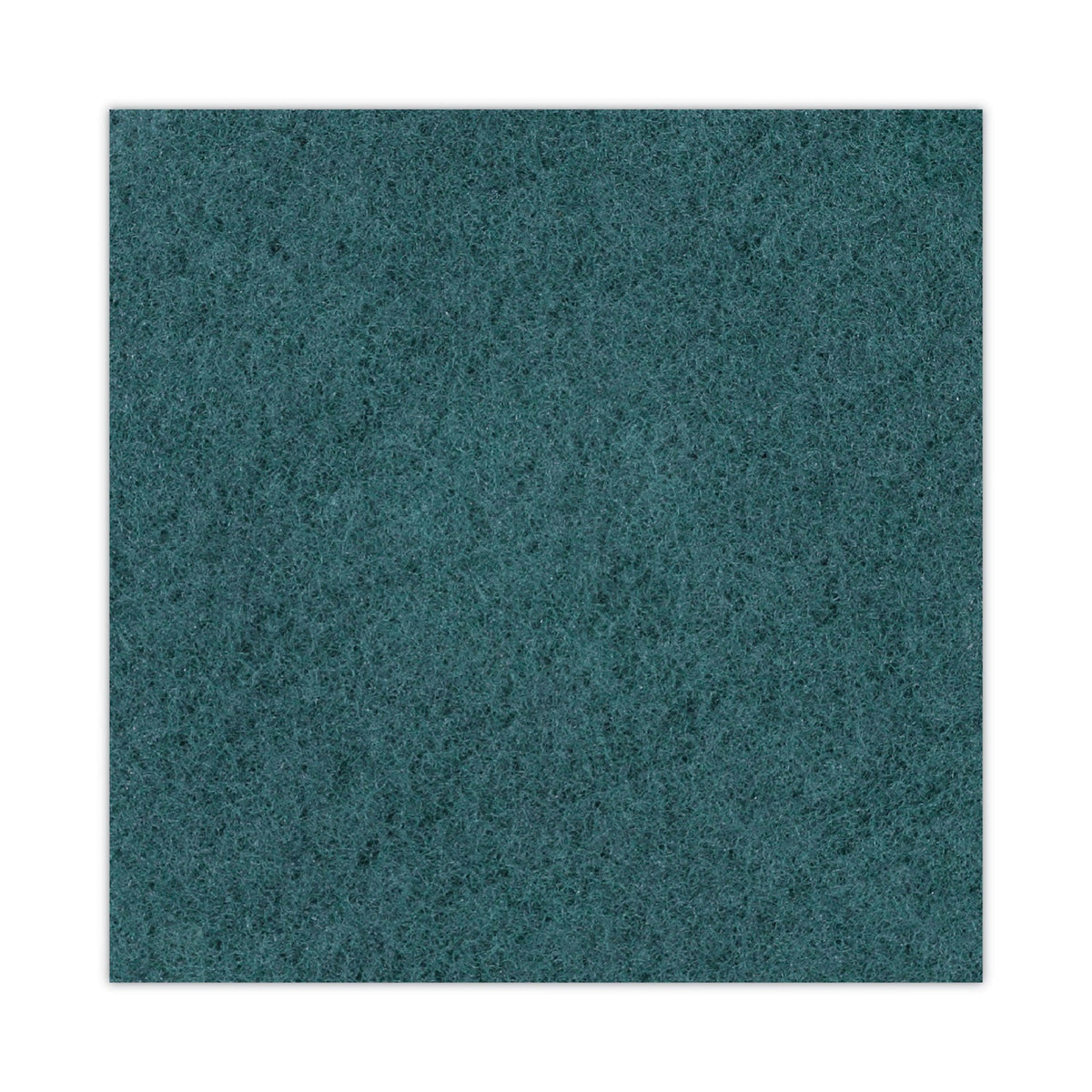 Boardwalk Heavy-Duty Scrubbing Floor Pads, 16" Diameter, Green, 5/Carton