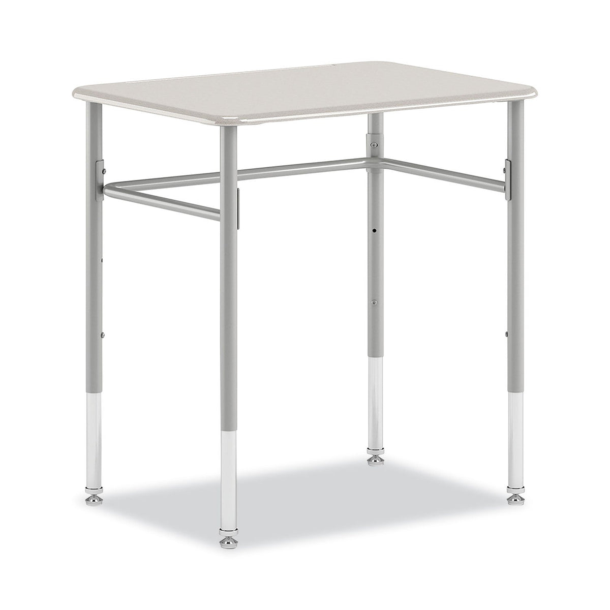 HON SmartLink Student Desk, Rectangle,  20" x 26" x 23" to 33", White, 2/Carton