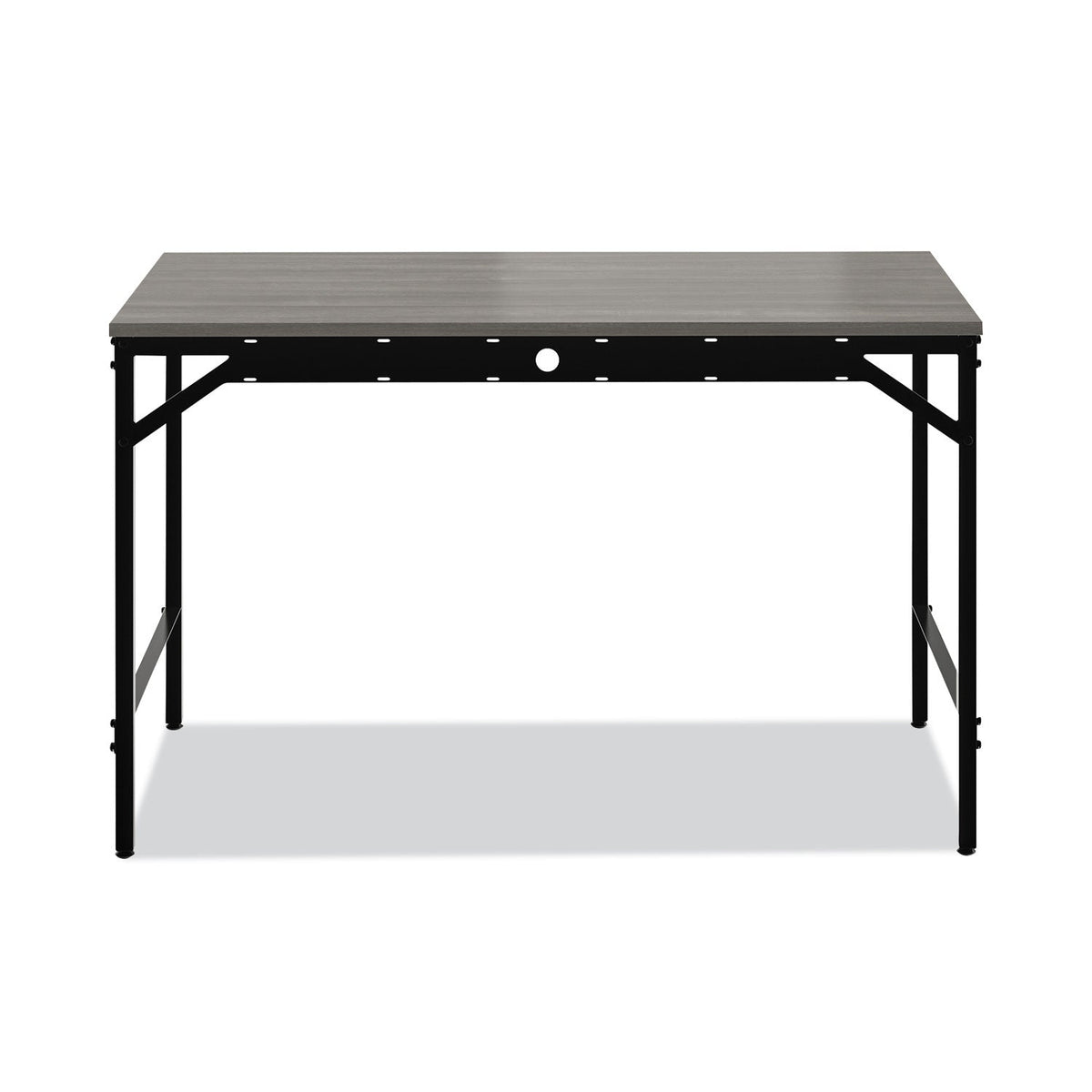 Safco Simple Work Desk, 45.5" x 23.5" x 29.5", Gray