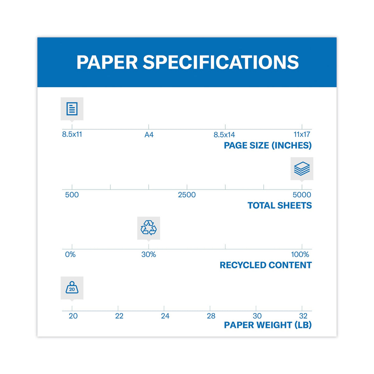 Hammermill Colors Print Paper, 20 lb Bond Weight, 8.5 x 11, Canary, 500 Sheets/Ream, 10 Reams/Carton