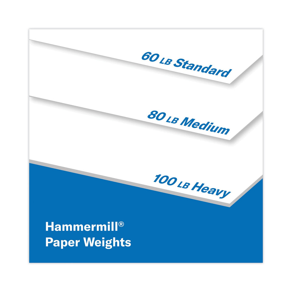 Hammermill Premium Color Copy Cover, 100 Bright, 80 lb Cover Weight, 8.5 x 11, 250/Pack