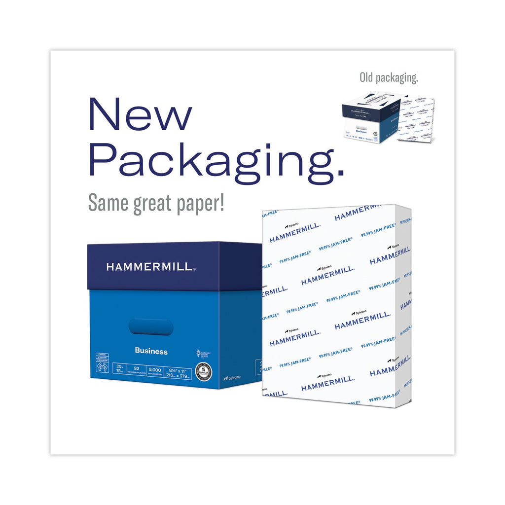 Hammermill Copy Plus Print Paper, 92 Bright, 20 lb Bond Weight, A4, White, 500/Ream