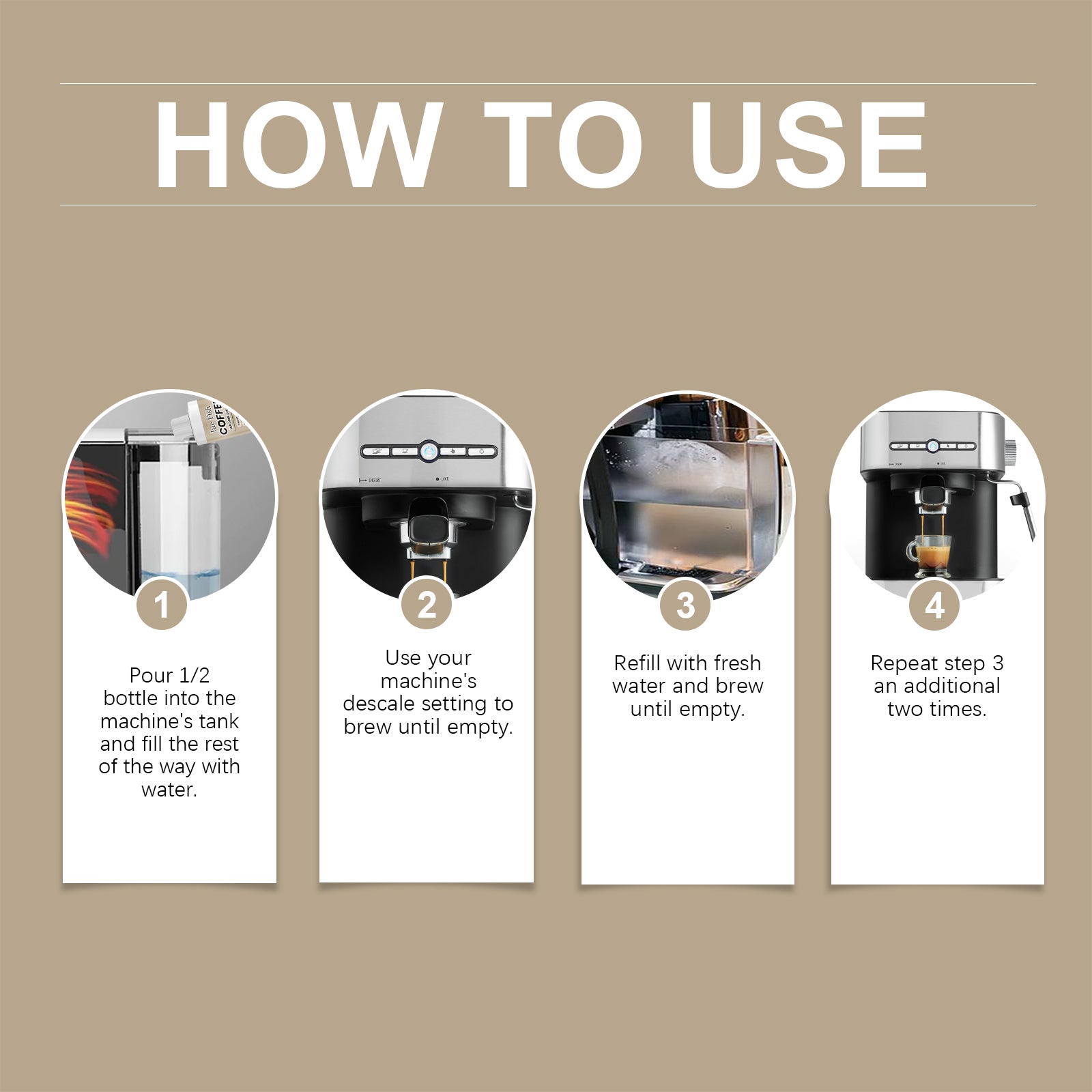 Coffee Machine Scale Remover, Coffee Machine Special Detergent Scale Stain Cleaning And Refurbishing Agent