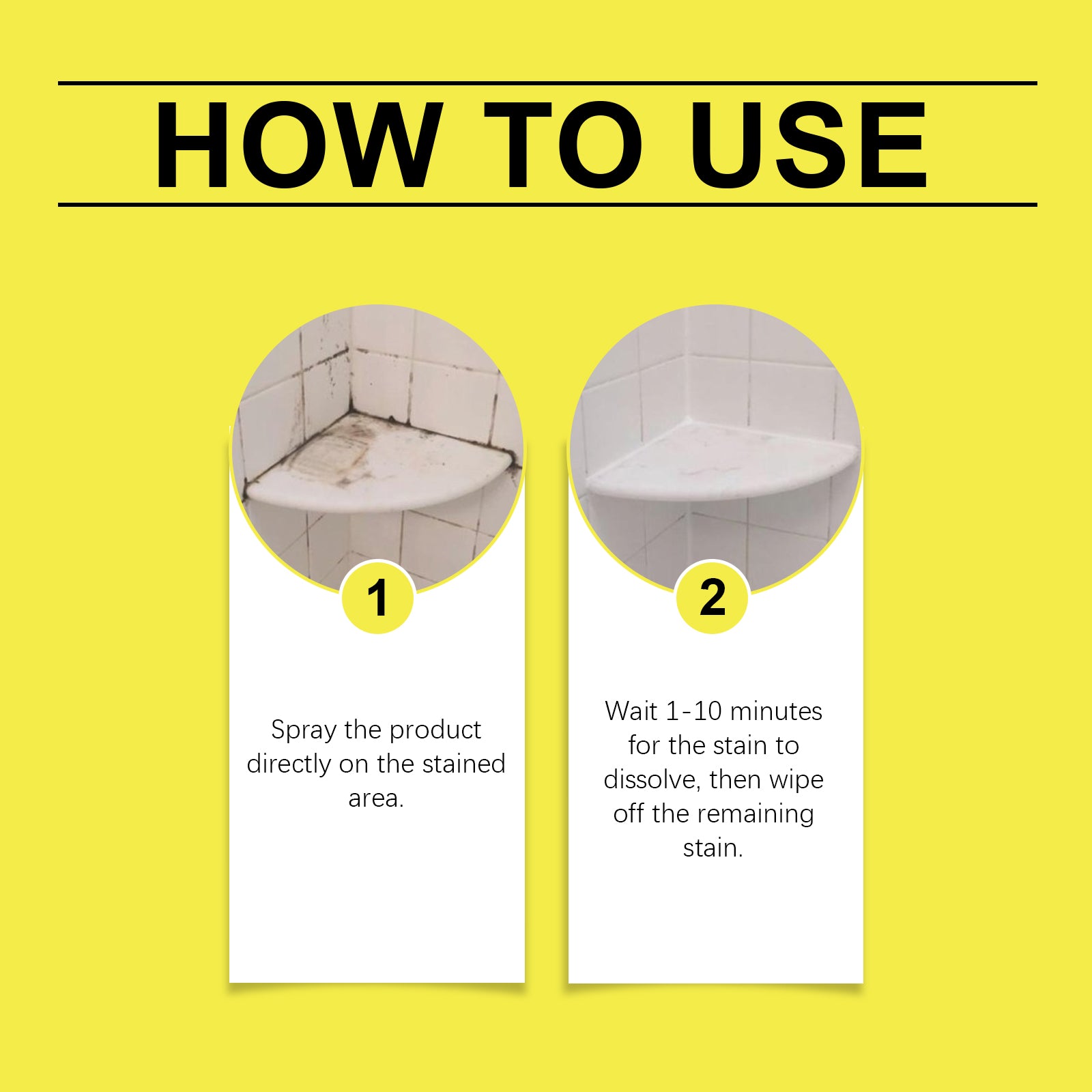 Stain Remover Scale Household Tile Crevices Refrigerator Sink Toilet Stain Remover