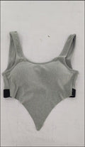 Solid color sports bra
