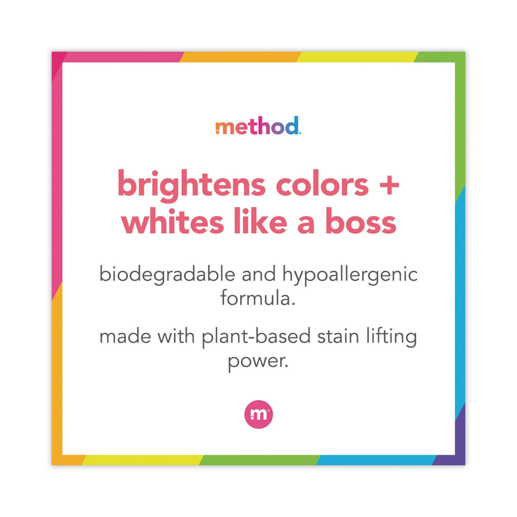 Method 4X Concentrated Laundry Detergent, Beach Sage, 53.5 oz Bottle