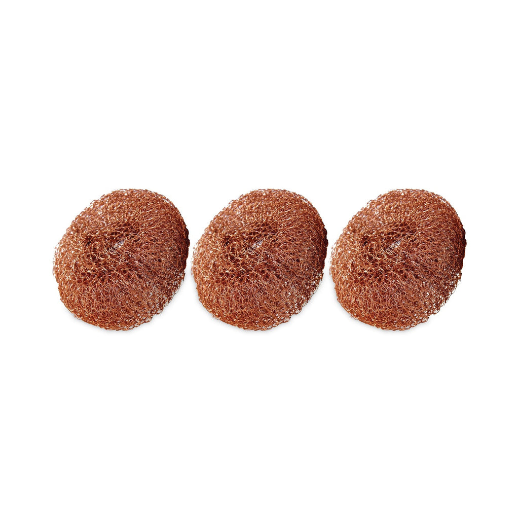 Scotch-Brite Metal Scrubbing Pads, 2.25 x 2.75, Copper, 3/Pack, 8/ Packs/Carton