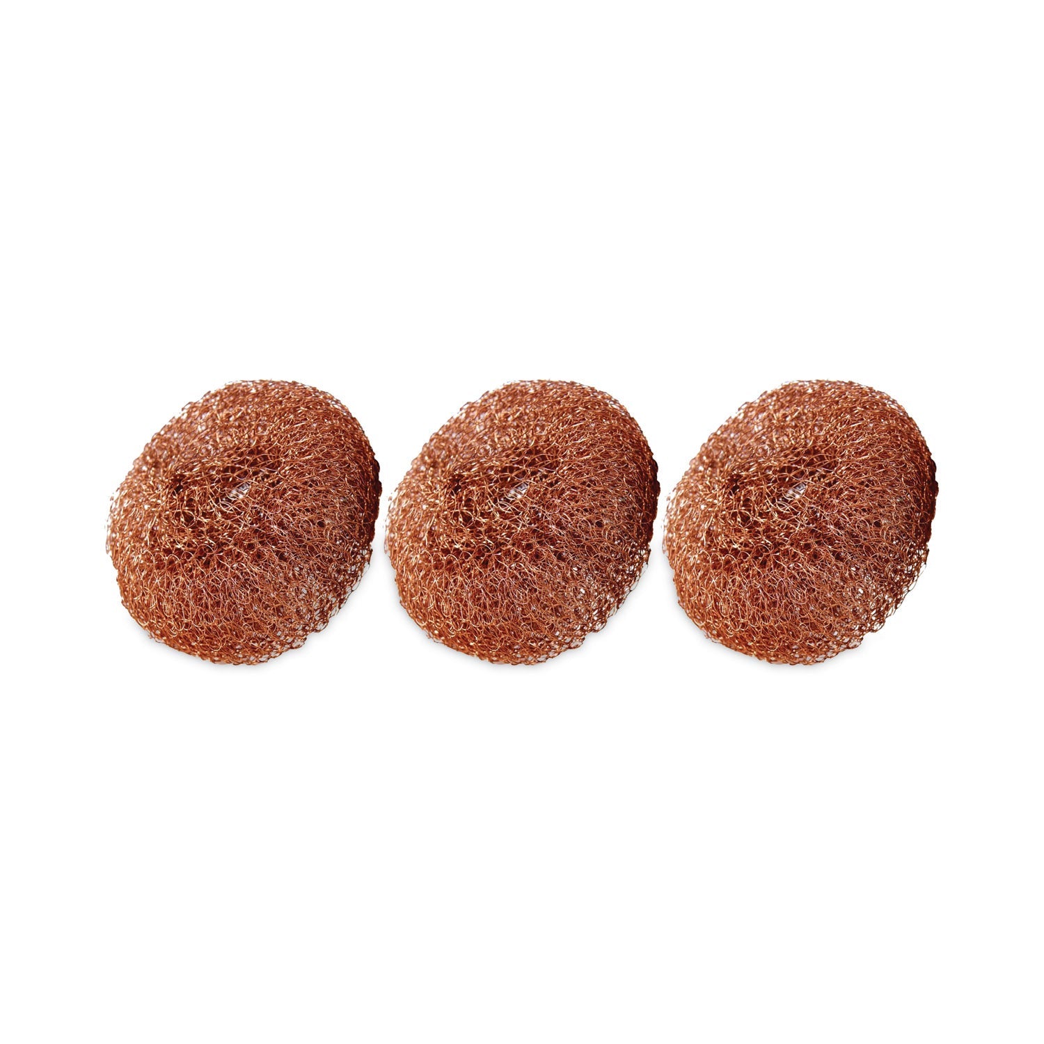 Scotch-Brite Metal Scrubbing Pads, 2.25 x 2.75, Copper, 3/Pack, 8/ Packs/Carton