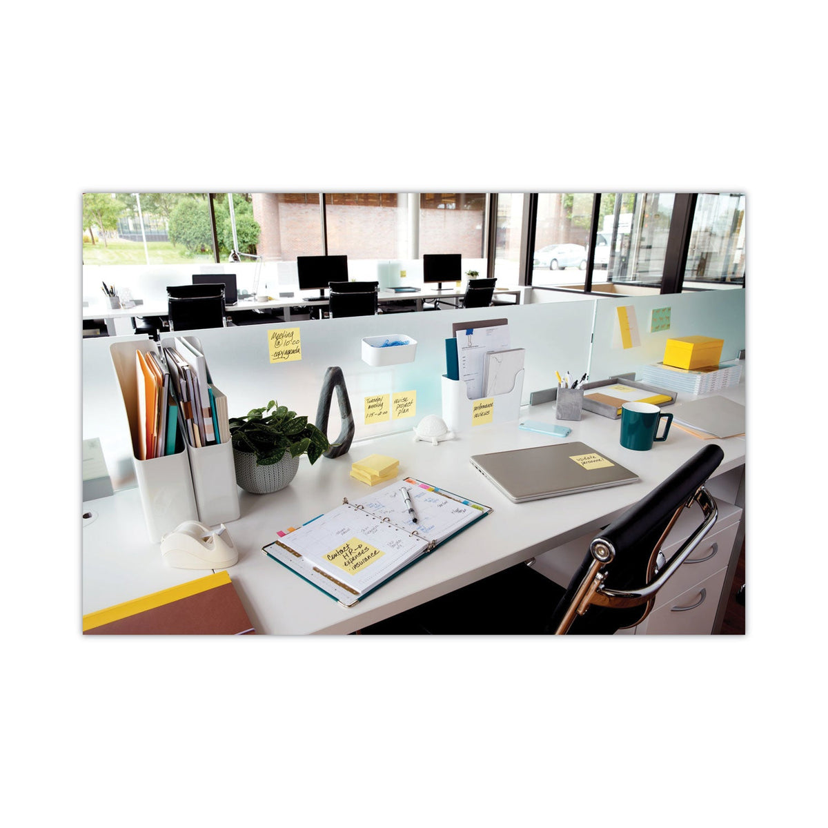 Post-it Original Pads in Canary Yellow, Note Ruled, 4" x 4", 300 Sheets/Pad