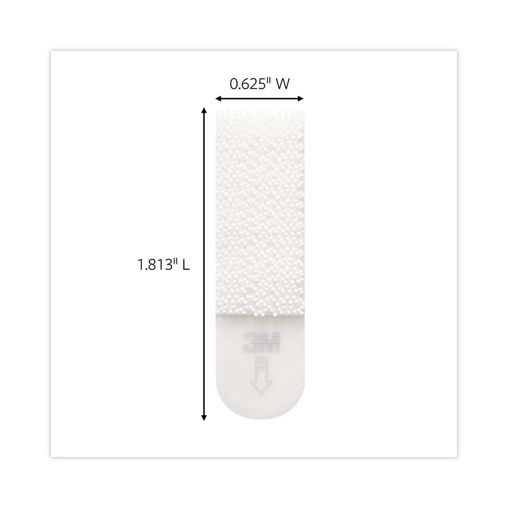Command Picture Hanging Strips, Value Pack, Small, Removable, Holds Up to 4 lbs, 0.63 x 1.81, White, 16 Pairs/Pack