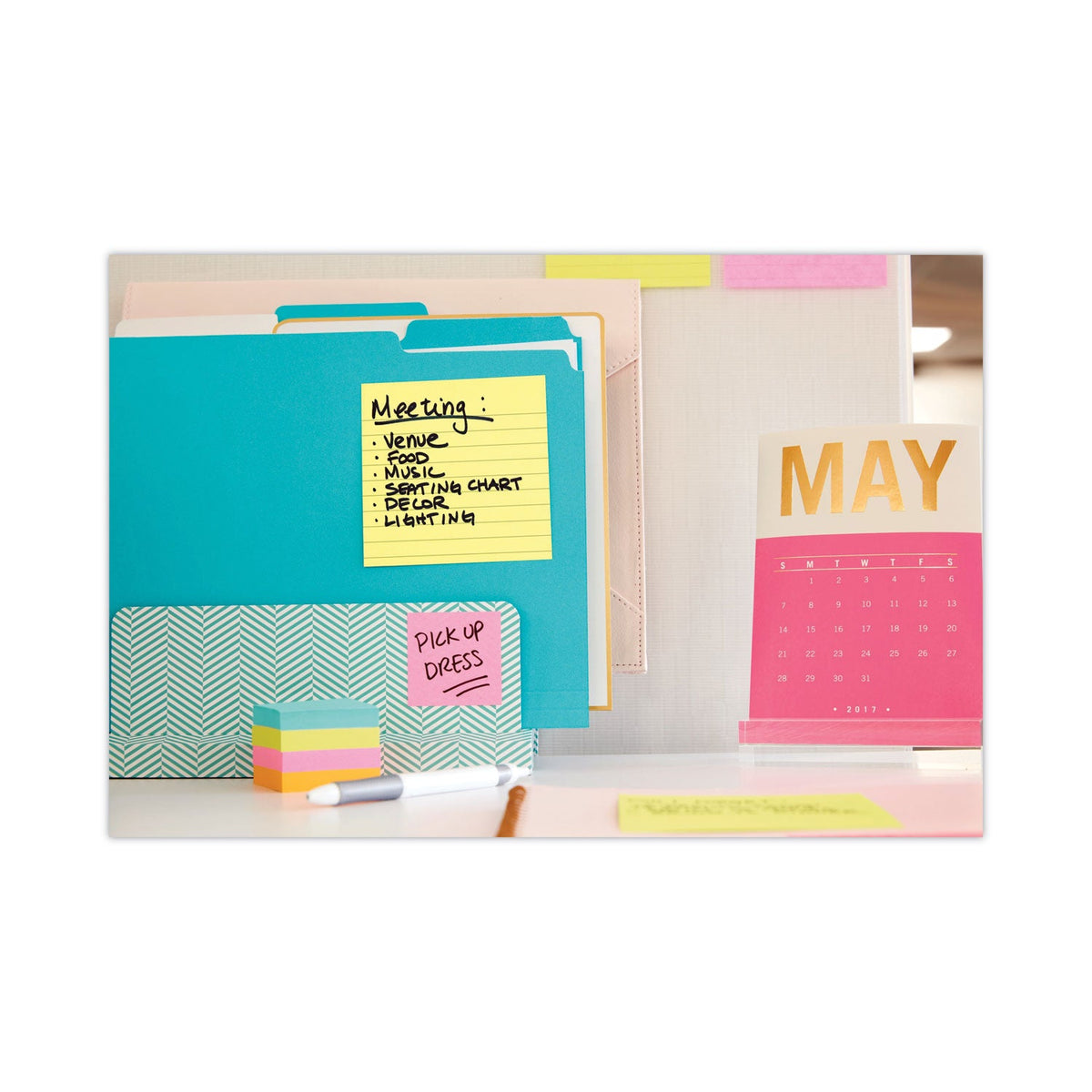 Post-it Pop-up Note Dispenser/Value Pack, For 4 x 4 Pads, Black/Clear, Includes (3) Canary Yellow Super Sticky Pop-up Pad