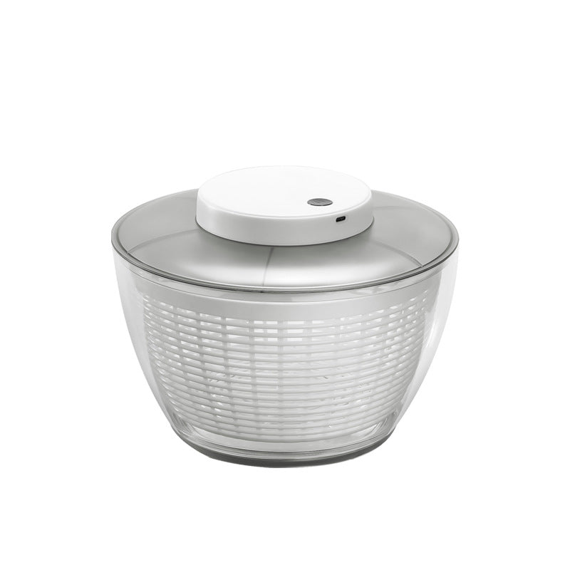 Electric Household Vegetable Salad Dehydrator Fruit and Vegetable Shaker Dryer Vegetable Washer Dehydrator Drain Basket