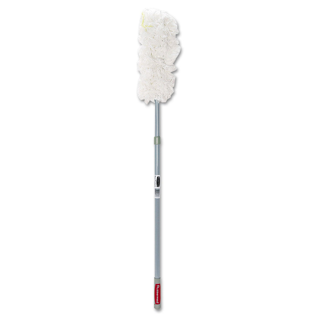 Rubbermaid HiDuster Overhead Duster with Straight Launderable Head, 51" Extension Handle
