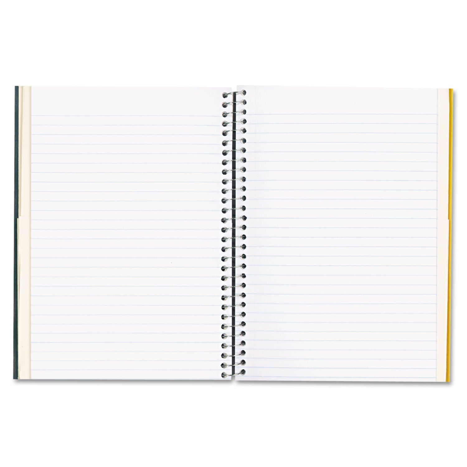 National Three-Subject Wirebound Notebook, Pocket Dividers, Medium/College Rule, Randomly Assorted Covers, 9.5 x 6.38, 120 Sheets