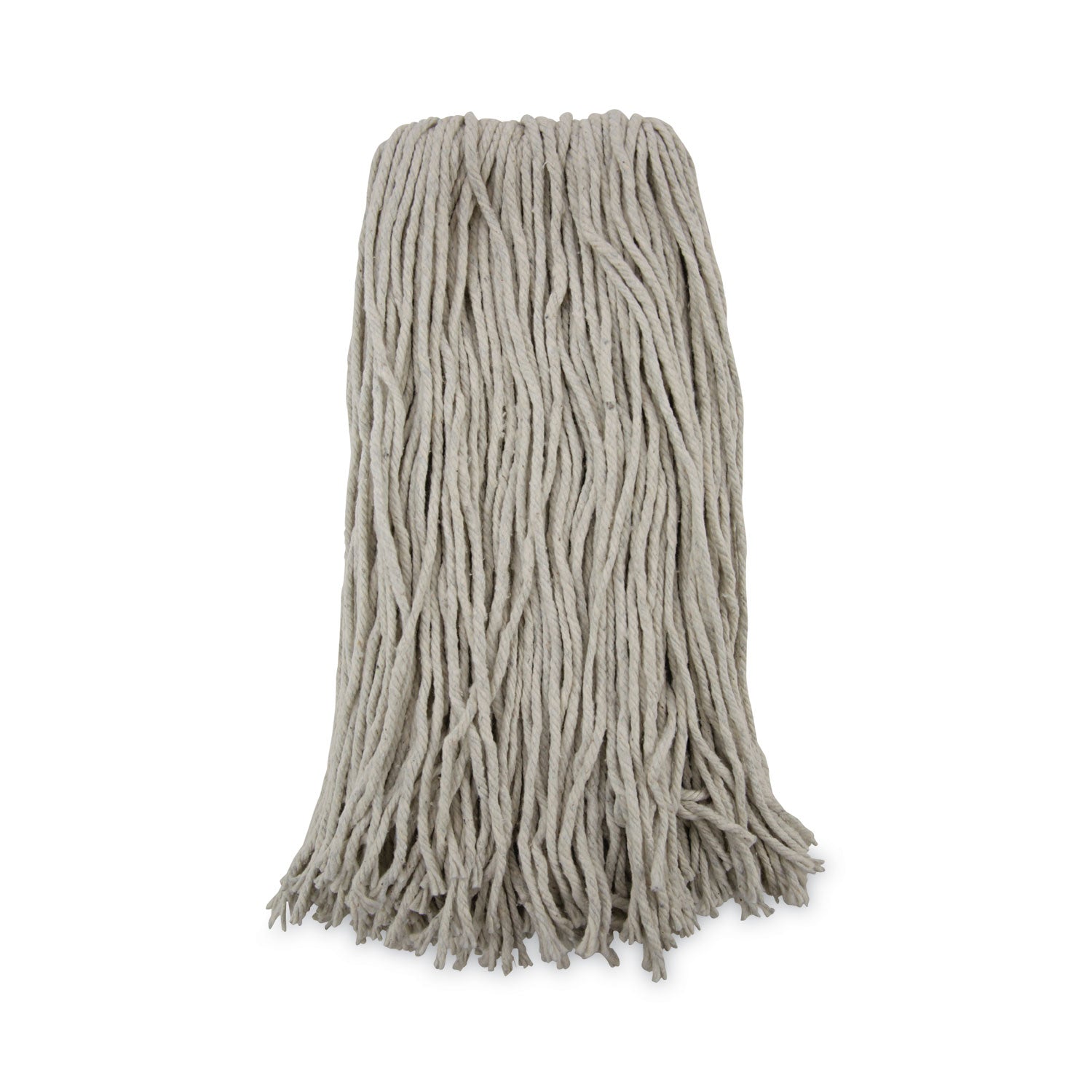 Boardwalk Premium Cut-End Wet Mop Heads, Cotton, 20oz, White, 12/Carton