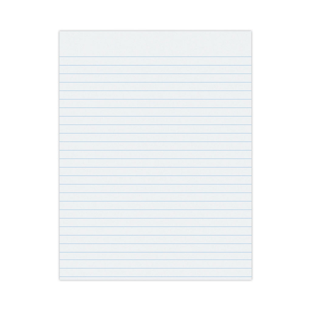 Pacon Composition Paper, 8.5 x 11, Wide/Legal Rule, 500/Pack