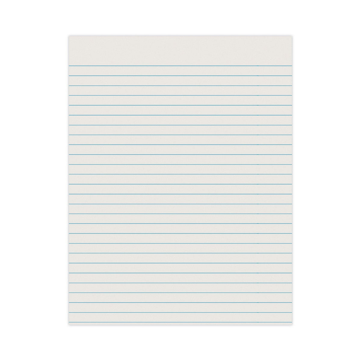 Pacon Ruled Newsprint Paper, 3/8" Short Rule, 8.5 x 11, 500/Pack