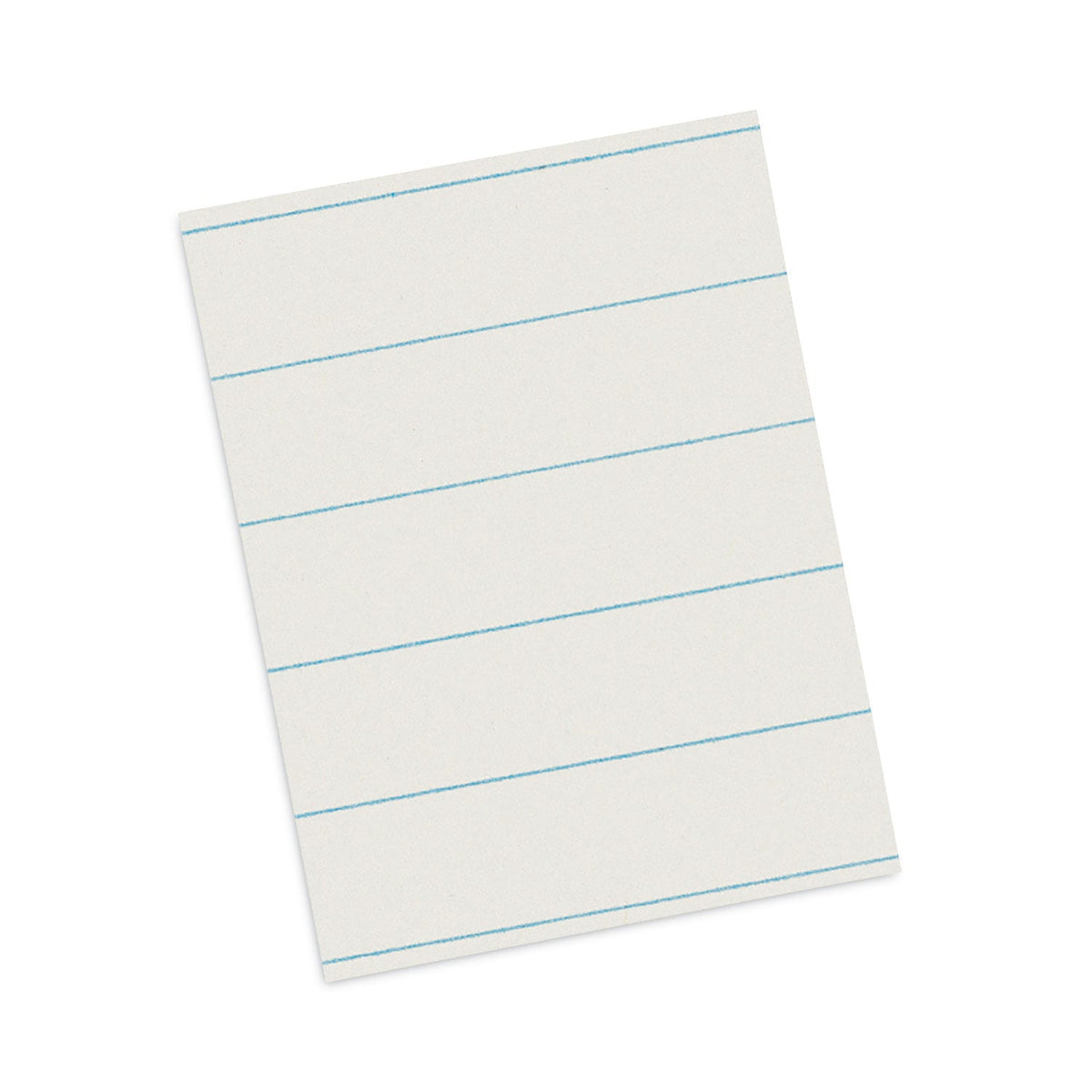 Pacon Ruled Newsprint Paper, 3/8" Short Rule, 8.5 x 11, 500/Pack