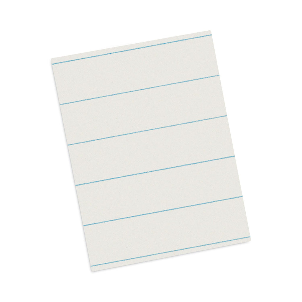 Pacon Ruled Newsprint Paper, 3/8" Short Rule, 8.5 x 11, 500/Pack