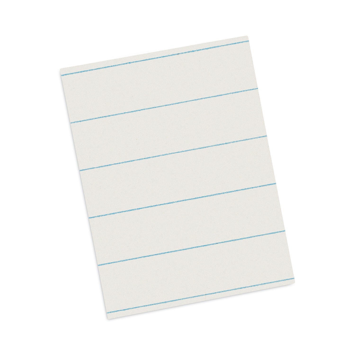 Pacon Ruled Newsprint Paper, 3/8" Short Rule, 8.5 x 11, 500/Pack