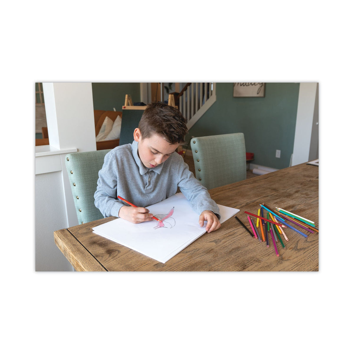 Pacon White Drawing Paper, 47 lb Text Weight, 12 x 18, Pure White, 500/Ream