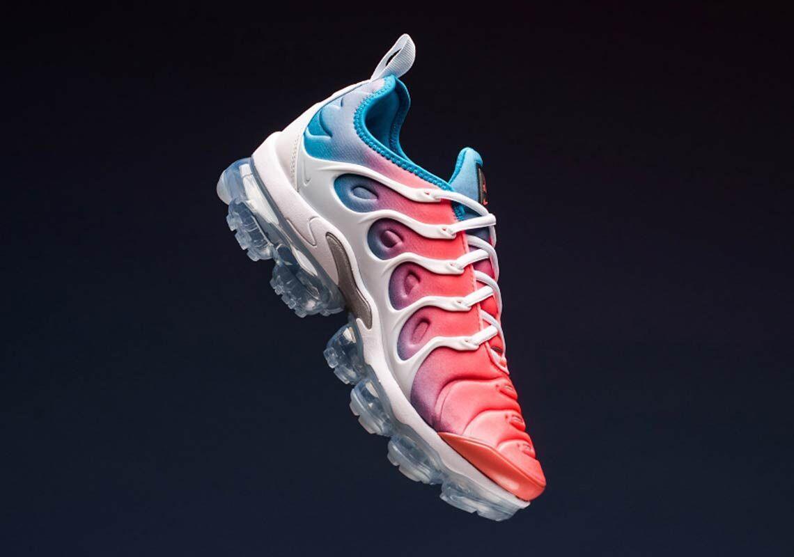 Nike Air VaporMax Plus 'Lava Glow Blue Lagoon'