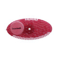 Boardwalk Curve Air Freshener, Spiced Apple, Solid, Red, 10/Box