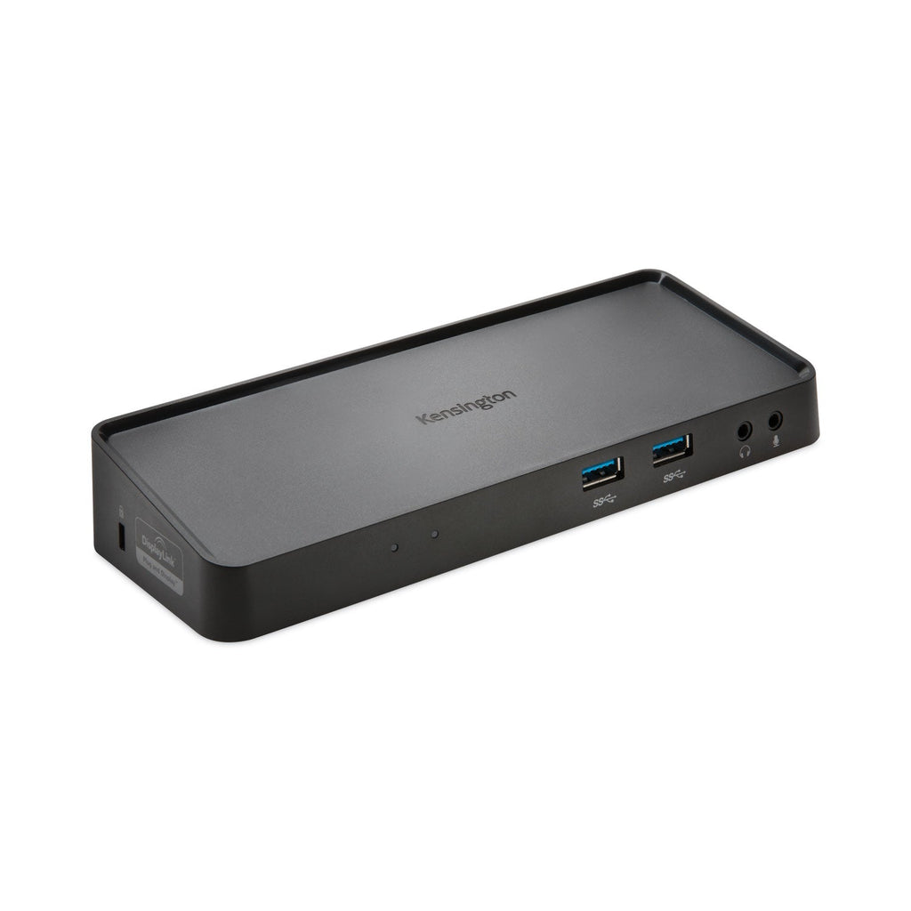 Kensington SD3600 5 Gbps USB 3.0 Dual 2K Docking Station, Black