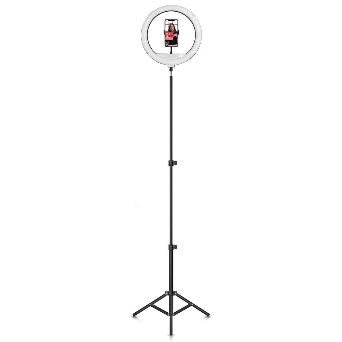 Supersonic PRO Live Stream 14” Floor Ring Light with RGB (SC-2430RGB)