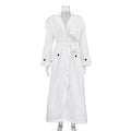 Simple And Stylish Long Trench Coat For Women