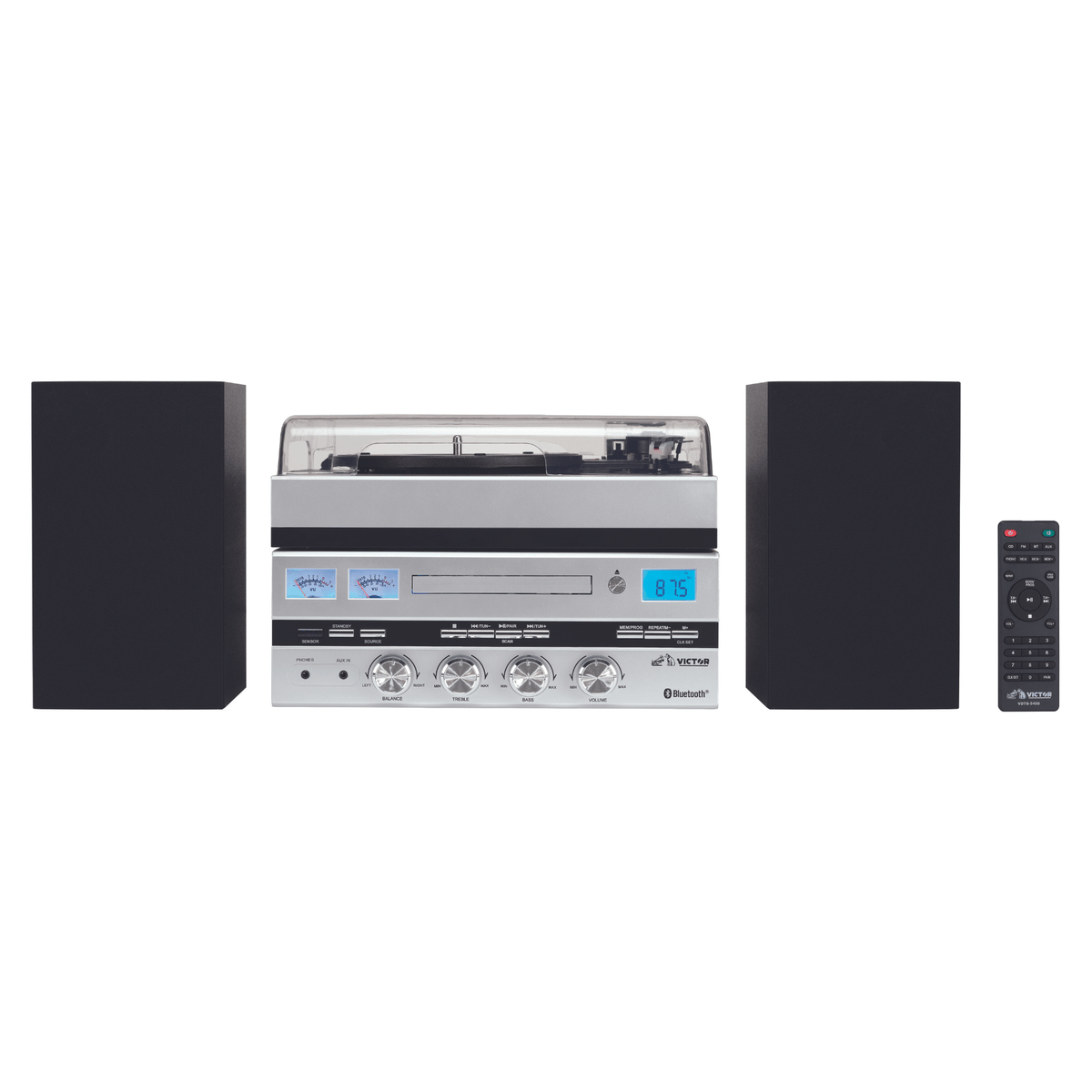 Victor Geneva 5-in-1 Desktop Music Center - Refurbished