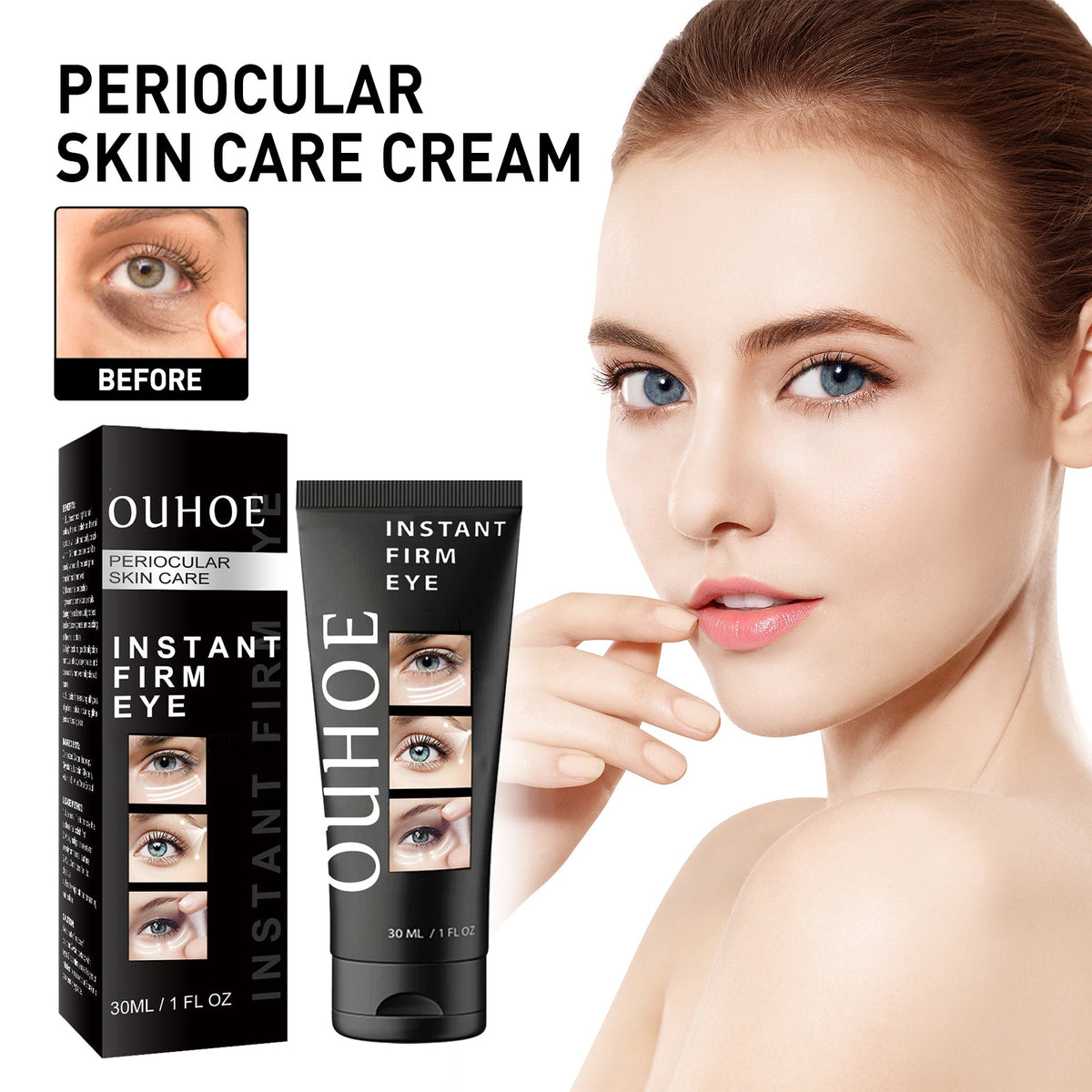 Eye Firming And Lifting Cream Moisturizes And Relieves Dry Lines, Hydrates And Improves Fine Lines
