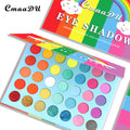 CmaaDu 35 Colors Rainbow Matte Eyeshadow Metal Waterproof Glitter Eyeshadow Palette