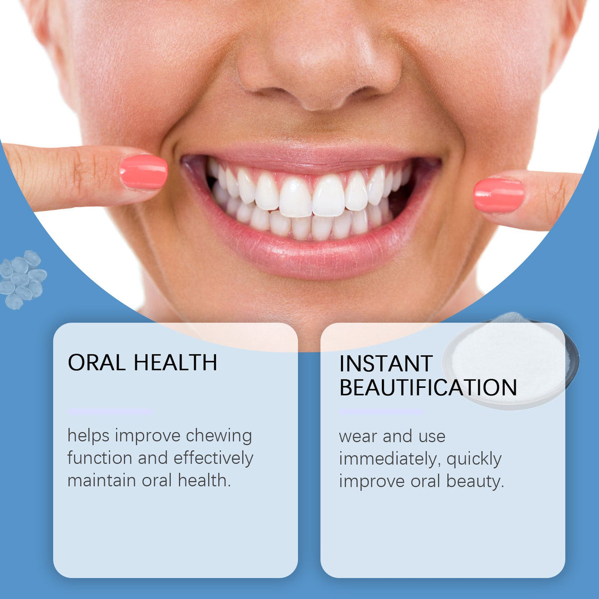 Modified Teeth Dentures American Dentures Modified Teeth Interdental Orthodontic Dentures