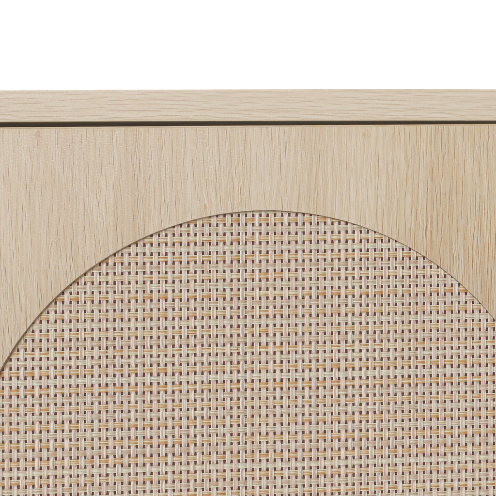 Corner cabinet ,Rattan door,Freestanding Corner Tables For Small Spaces, Corner Shelf Stand For Living Room, Kitchen