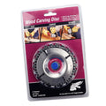 Wood Plastics 4 Inch 22 Tooth Grinder Disc Fine Chain Saw 4 Inch Angle Carving Culpting For 100/115 Angle Grinder