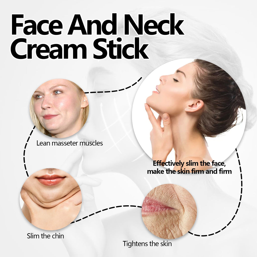 Face And Stick Neck Cream, Lift Firming And Reduce Neck Lines Facial Neck Care Moisturizing Beauty Cream