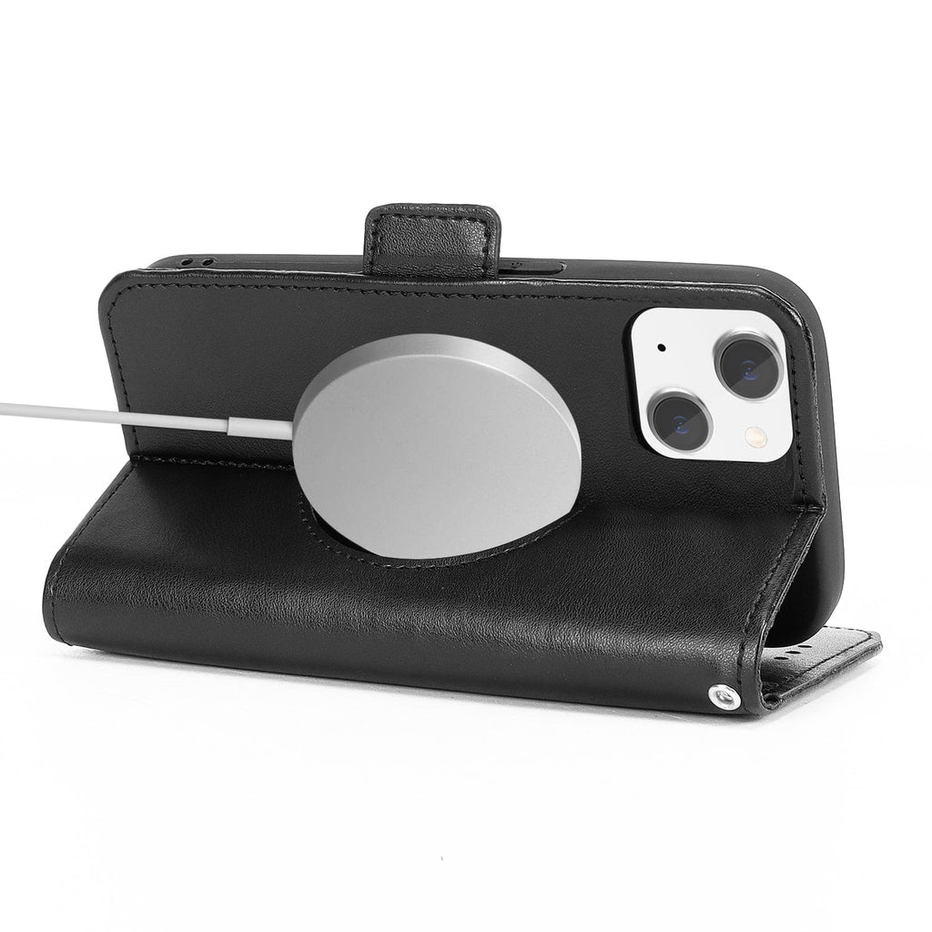 iPhone 15 Plus Leather Wallet Case with MagSafe - Card Holder | Indy Series